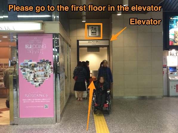 Go towards the Elevator 8.