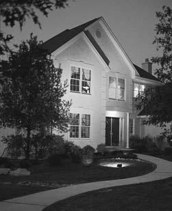 E L E C T R I C N O T E S LIGHTEN UP FOR SAFETY Strategically placing a few lights around your home and yard can deter vandals, help you and your guests find your way to the front door, show off your