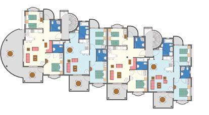 units:  77 m² In each