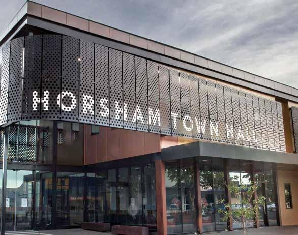 Performing Venues Horsham Town Hall facility combines heritage features with a modern design.