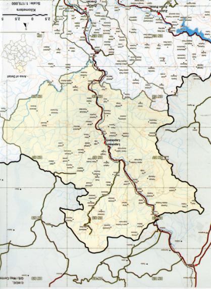 Picture 2. Map of the Leposaviq/Leposavić municipality 1.2. Zveçan/Zvečan municipality The municipality of Zveçan/Zvečan is located in northern Kosovo.