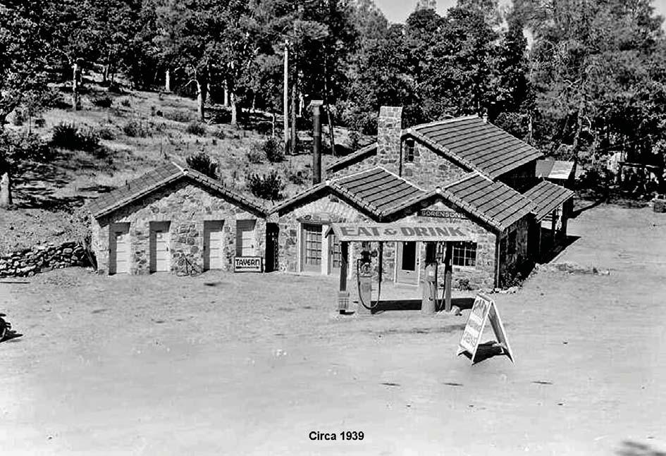 In 1939 the Detlows leased 1200 feet of their property along the highway, including the The Detlow to Oscar Sorenson and his wife for seven years