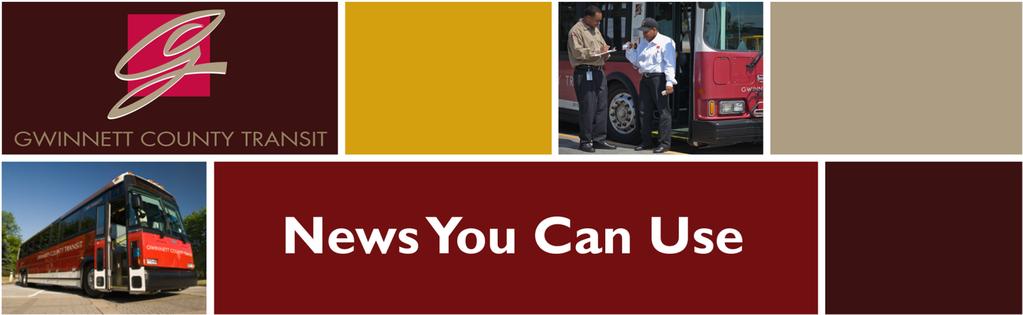 Important 2016 GCT Service Changes! Effective November 14, 2016, County (GCT) is implementing a number of service improvements to better match bus departures with current passenger demand.