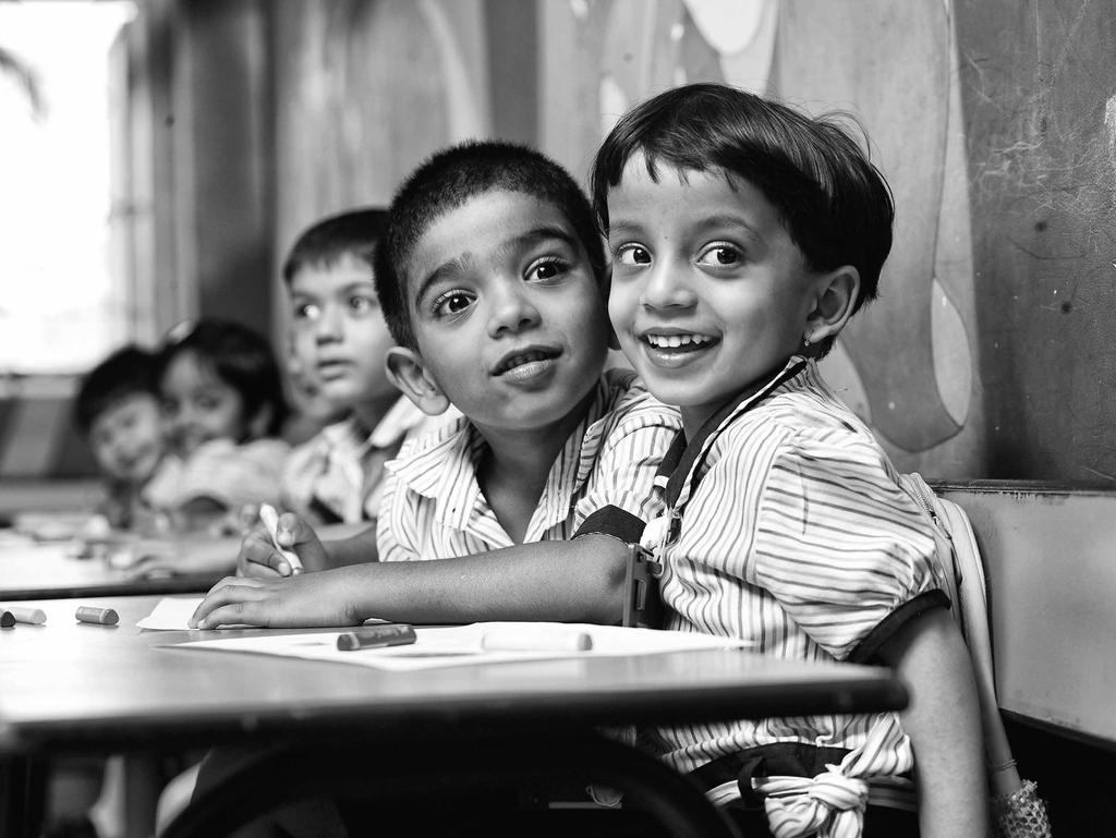 THE RUSTOMJEE EDUCATE A CHILD INITIATIVE Rustomjee believes in giving back to society.