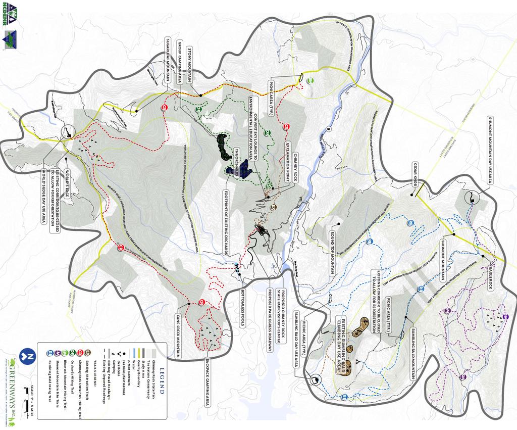Chimne y Rock State Park M aster Plan 2011
