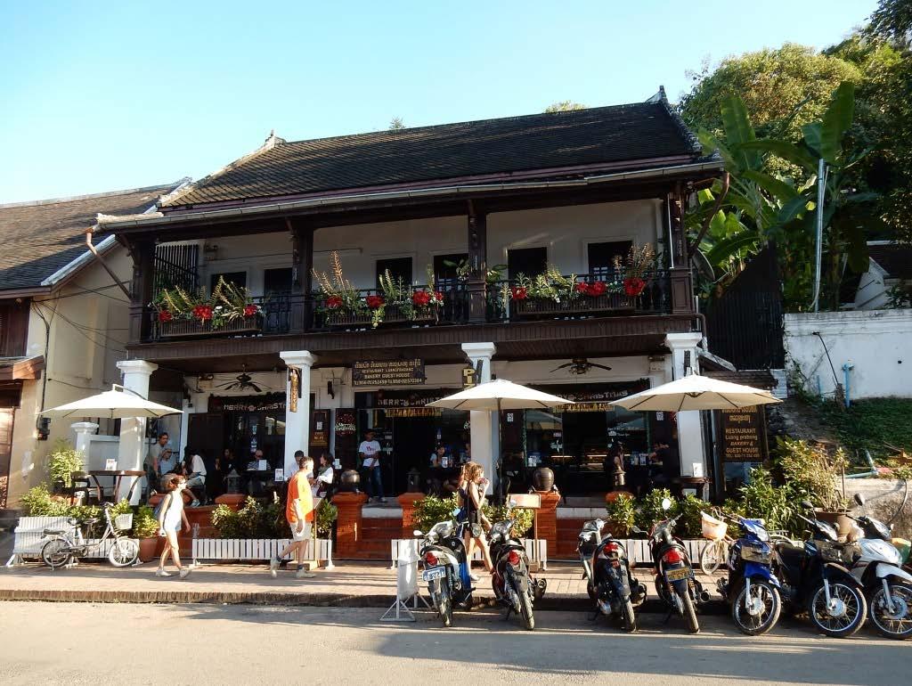 Figure 6: The cultural architecture in Luang Prabang was renovated for a modern restaurant.