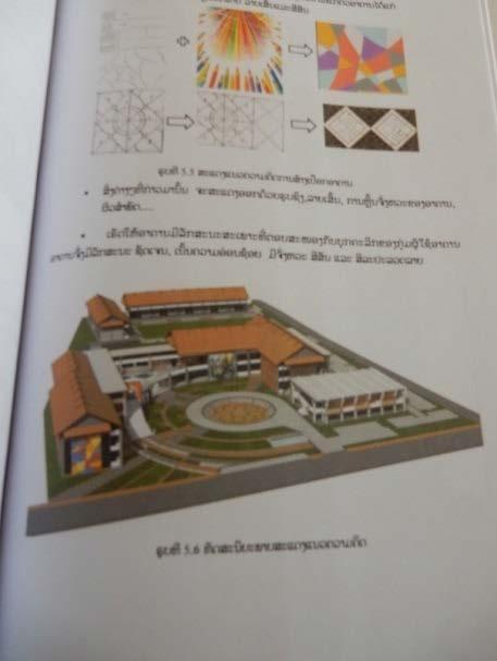 The teaching of the Faculty of Architecture are a focus on the modern architecture, do not have the courses or teachings of the Lao traditional architecture.