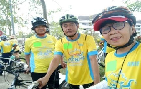 On December 9, 2018, participated in "Bike Oon Irak" activity at