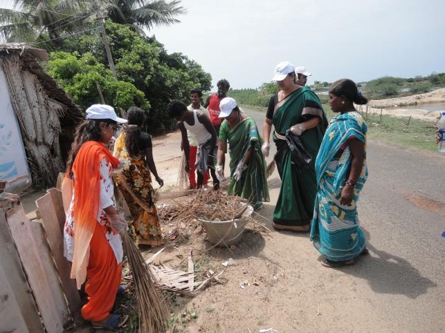 24 th September 2018 ICAR-CIBA organized the Swachhata Hi Seva programme at Senjiammannagar village, Tiruvallur district, Tamil Nadu, on 24 th September 2018 to create awareness on cleanliness,
