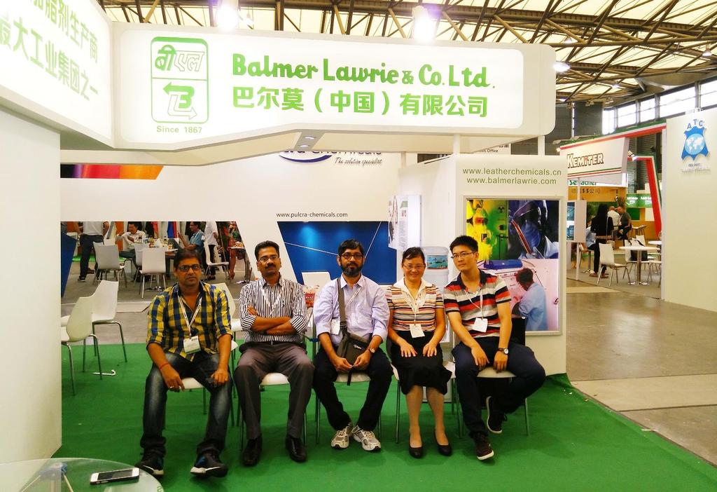 SBU:LC participated in the All China Leather Exhibition 2015 held in Shanghai from 31 st August to 2 nd September. Balmer Lawrie was represented by Mr. R M Uthayaraja, COO [LC], Mr.