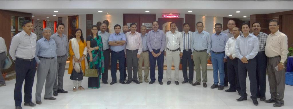 A one-day training program on discipline was organised for twenty executives of the