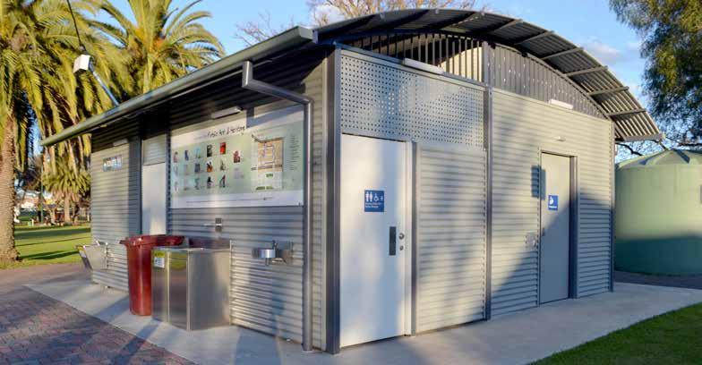 Case study details Customer: Horsham Rural City Council Product: Location: Installer: Custom Changing Places Public Restroom May Park, May Park Terrace, Horsham 3402 Landmark Products Ref No: 29664