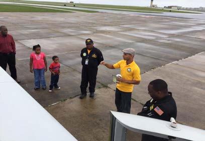 Pilot Kris Duckett New Orleans Golden Eagles A few of our members and