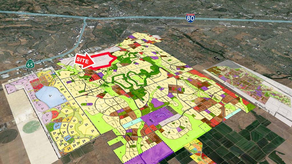 AERIAL RETAIL AERIAL DEL WEBB SPECIFIC PLA ±3,179 TOTAL HOMES 27 acres of COMMERCIAL USE (COMPLETE) PLACER VIEYARDS SPECIFIC PLA ±14,132 TOTAL HOMES PROPOSED PLACER RACH SPECIFIC PLA ±5,287 TOTAL
