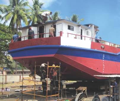 Other Projects Major Dry Docking and Repair Works Dry docking Tanker barge