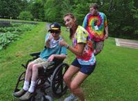 Campers needing one-on-one behavioral support as well as those that may have a fragile medical condition will be required to have a non parental