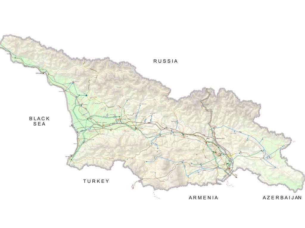 Large-Size Hydro Projects Cascade of Mtkvari HPPs Installed capacity 207 MW; Average projected annual generation