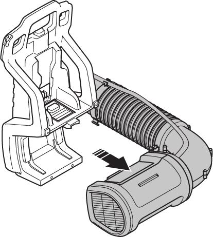 À l'aide d un tournevis, retirer les vis sur le couvercle arrière et le couvercle inférieur. 2. Retirer le couvercle arrière et le couvercle inférieur pour accéder au boîtier du ventilateur. 6.