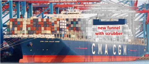 Carriers 1/2 C A R R I E R S MSC has secured a $439M syndicated loan to finance the manufacture and installation of exhaust gas scrubbers on 86 MSC containerships.