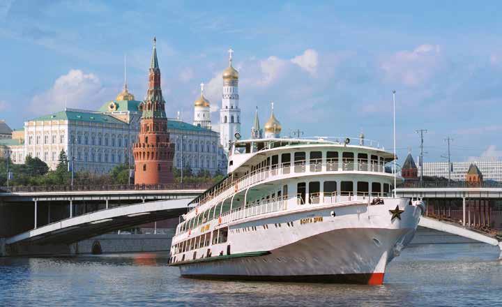 MS VOLGA DREAM The vast network of Russian waterways is served by numerous standard class vessels.