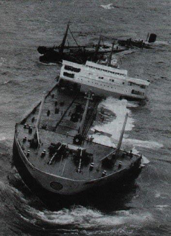 Infamous Ships The Torrey Canyon ran aground while entering the English Channel and spilled her entire cargo of 120,000 tons of crude oil into the