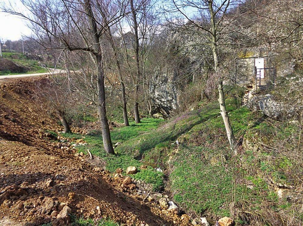 Water source Ilidza and available land plot for