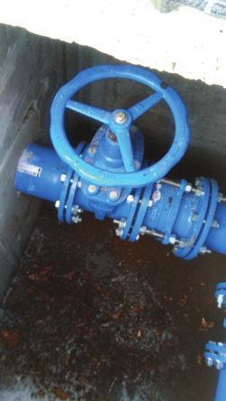 amount of water in the system (Q=60 l/s) Installation of new pumps; improvement of energy efficiency of the water supply