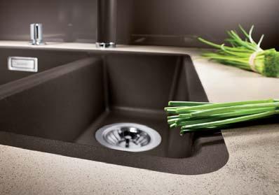 Various installation options Many bowls and sinks can be installed in different ways.