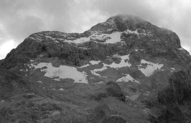Figure 6: Traglav glacier 23. 9. 1997 (photography Matej Gabrovec).