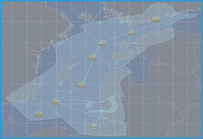 Baltic Sea Project Team Russian Federation, Finland and Estonia agreed to define 7 new waypoints for State aircraft operations over High Seas; instead of the current string of LAT/LONG coordinates,