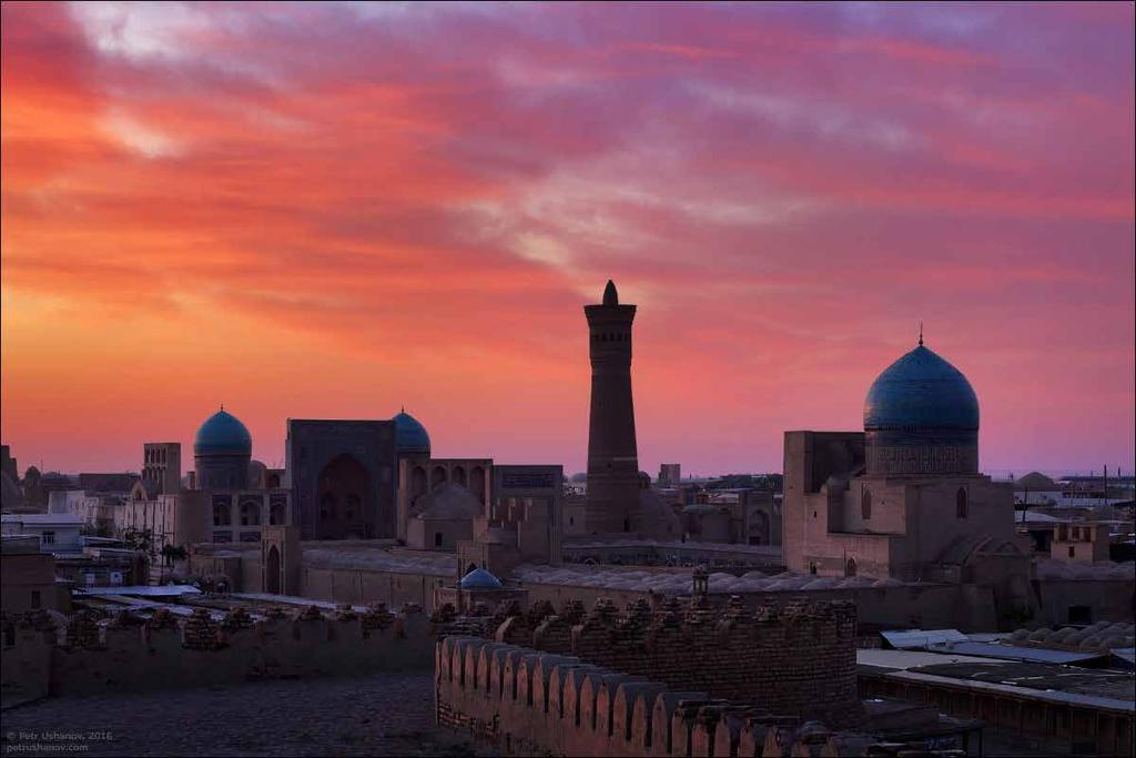 BUKHARA Central Asia s holiest city, Bukhara (Buxoro) has buildings spanning a thousand years of