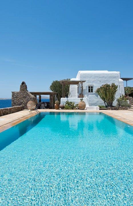 LOCATION Mykonos, St. John MAIN HOUSE Private Villa, Sea View 14-16 Guests 7-8 Bedrooms 7-8 Bathrooms 1,000 sq.