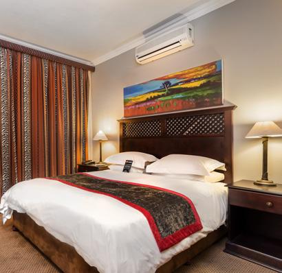 ACCOMMODATION Protea Hotel Witbank provides 101 elegant, spacious and comfortable rooms and suites, each of which has an en-suite bathroom.