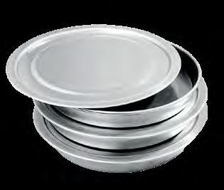 Stacking Pans Available in diameters from 6 to 18 inches 2.