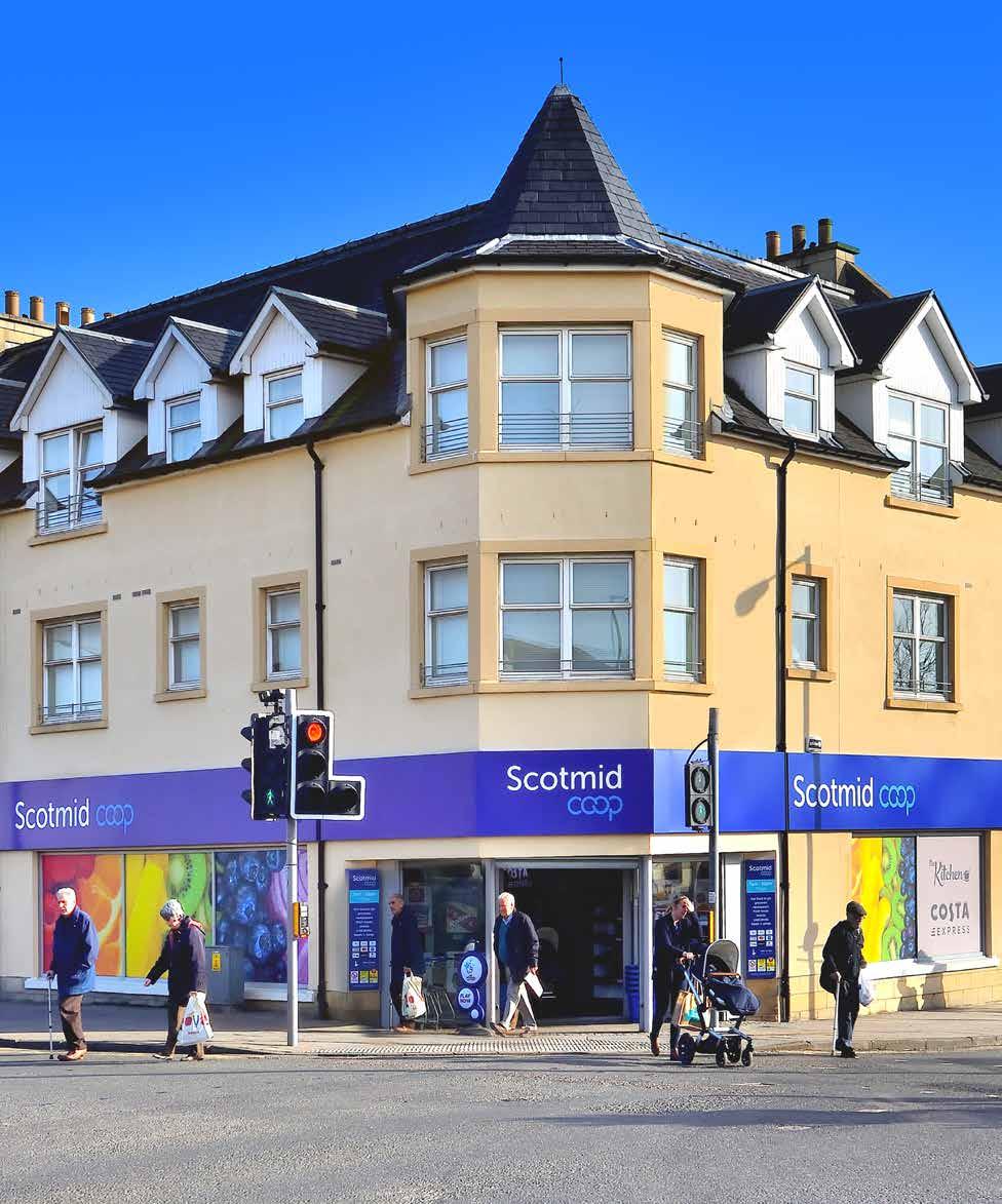 DESCRIPTION The subject property is located in a prominent position at the main crossroads in the centre of Kirkliston.