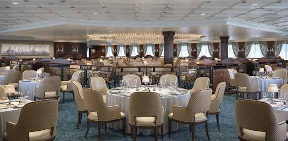 THE OCEANIA CRUISES DIFFERENCE Indulge in the ambience, flavor, distinction, and luxury of this masterfully designed ship.