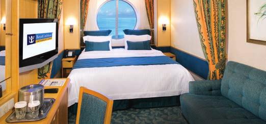 D1 D2 D3 SUPERIOR OCEAN VIEW STATEROOM WITH BALCONY 199 sq. ft.