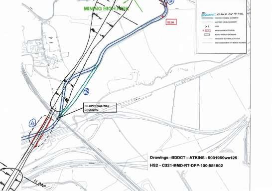Page 12 of 13 Section 2 Worsbrough Arm and Stairfoot Junction with the Dearne & Dove Main Line Southern Section Point 3: The original line of the canal followed the land contour and will be
