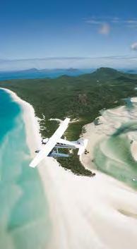 REEF AND WHITEHAVEN DISCOVERY See some of the most stunning natural wonders of the world on a scenic flight over the Whitsunday Islands and Great Barrier Reef before landing on the turquoise waters