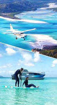 Fly over the iconic Hill Inlet, Heart Reef, and the surrounding Whitsunday islands, and then head out on the water for an adventure-filled boat tour with GSL Marine.