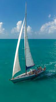 EXPLORE WHITSUNDAYS BOOMERANG Departure is from Abell Point Marina 2pm Monday, Thursday, Saturday and Returns day 3 at 11am Maxi Sailing is great fun and high on adventure.