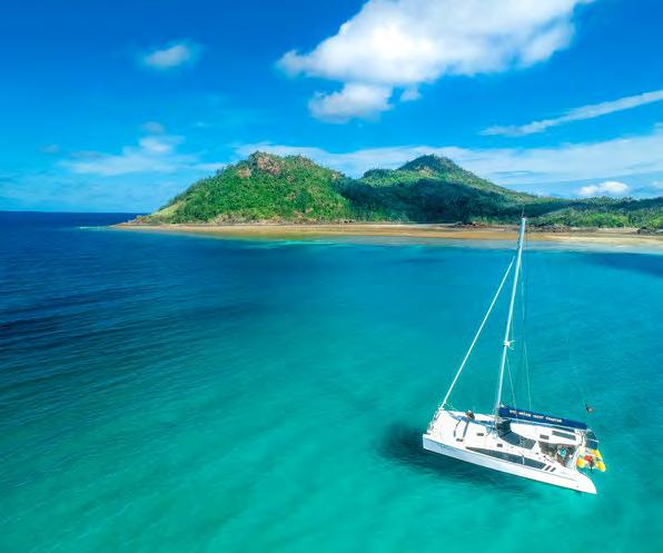 @_markfitz BAREBOAT SAILING SUGGESTED ITINERARY Suggested Sailing Itinerary Day 1 Pick up your bareboat and do a 4 hour sailing induction with a qualified skipper before setting sail on your