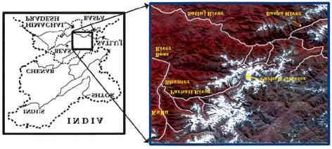 Table 1. Retreat of glaciers in the Himalaya Retreat (m) Glacier area Year of Glacier Basin (km 2 ) observation Total Rate/yr Reference Bilare Bange Satluj 2.8 1962 97 90 2.6 8 Shaune Garang Satluj 8.