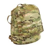 tape or patches Small top front pocket with ID holder Larger bottom front pocket with interior pocket Two spacious center compartments One containers mesh pocket as well as a pocket with MOLLE &
