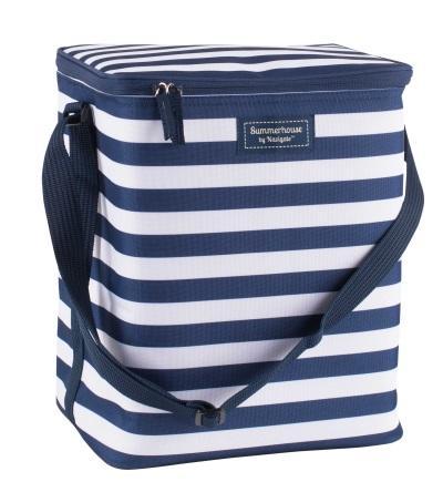 Family Cool Bag 20 litre insulated cool bag with double zip pullers and adjustable shoulder strap.