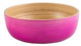 Ombre Bamboo Salad Bowl Size: 28 x 28 x