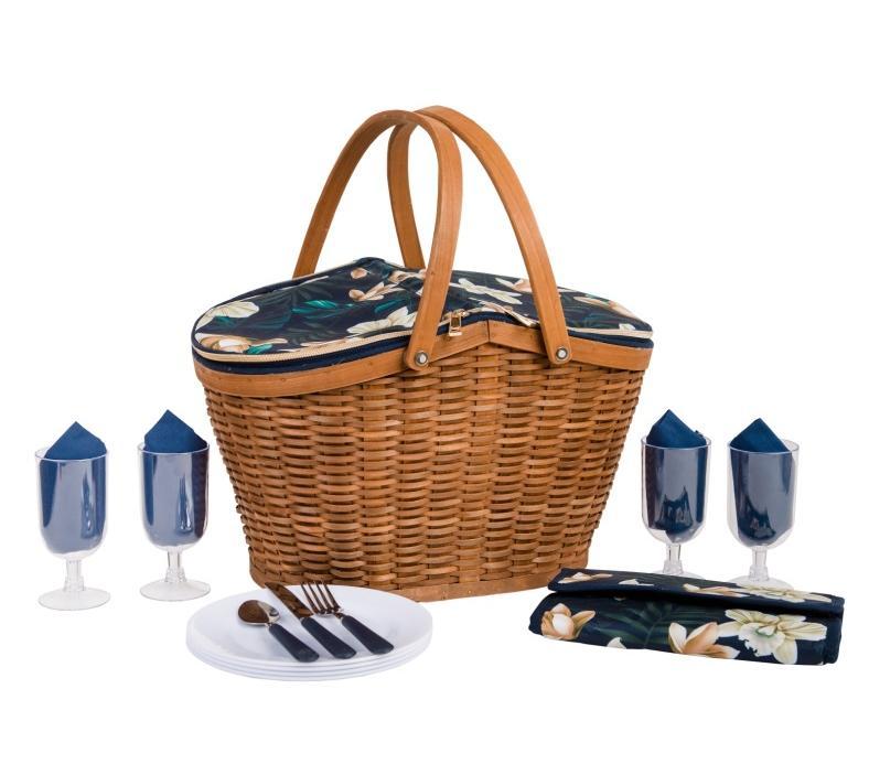 Java Picnic Basket An insulated basket with double zip