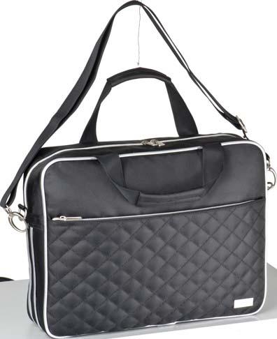 bag in quilted design with a separate