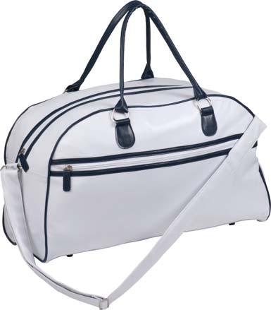 Additionally, it contains an adjustable shoulder strap and a zipper compartment. Art.