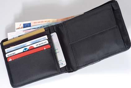containing 2 compartments for bank